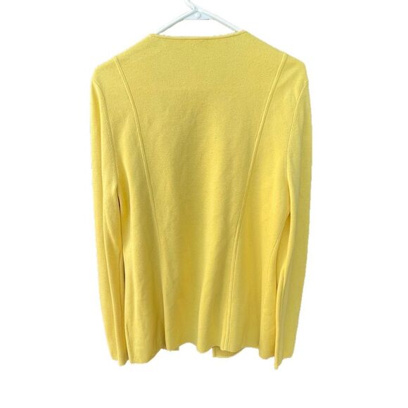 Talbots Yellow Open Front Cardigan - Picture 2 of 5